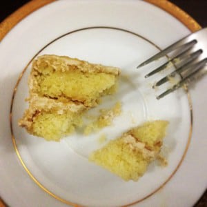 butterscotch praline layer cake