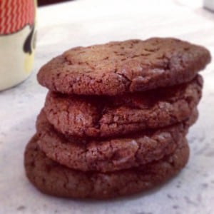 coffee brownie cookies