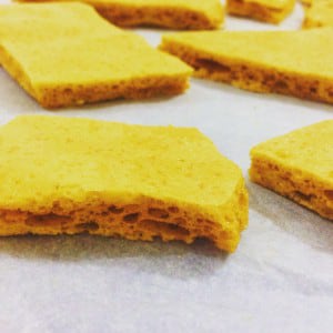 The easiest honeycomb candy