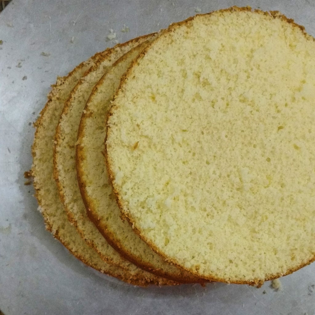 Hot Milk Sponge Cake FLOURS FROSTINGS