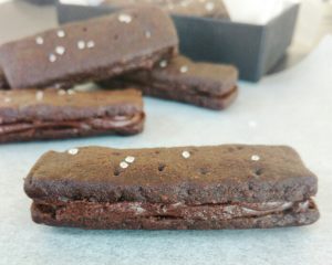 Homemade bourbon biscuits