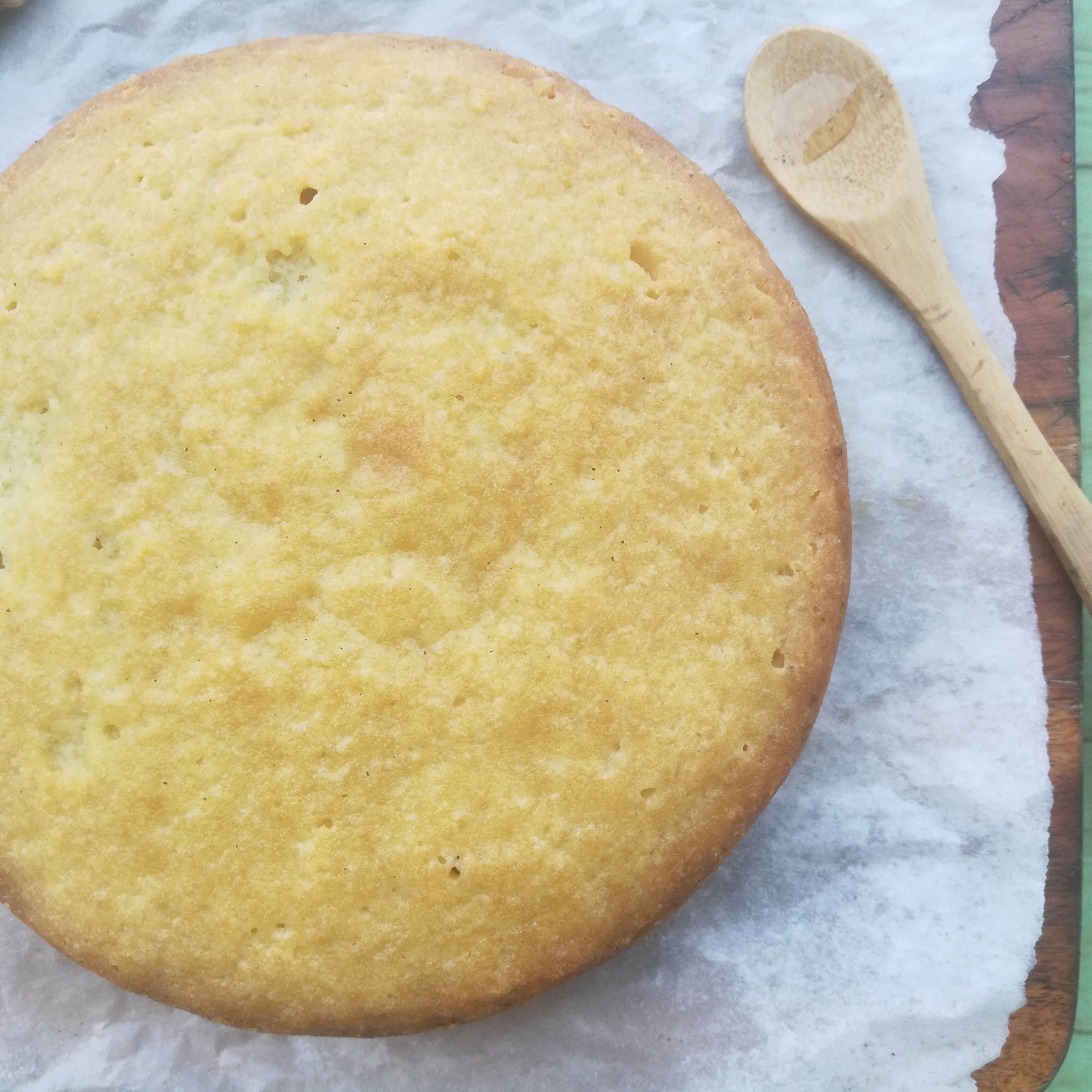 Lemon grass and ginger drizzle cake