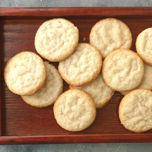 4 ingredient almond cookies